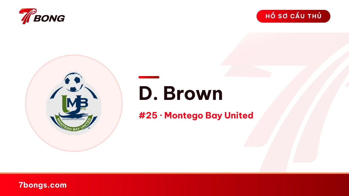 D. Brown — Montego Bay United