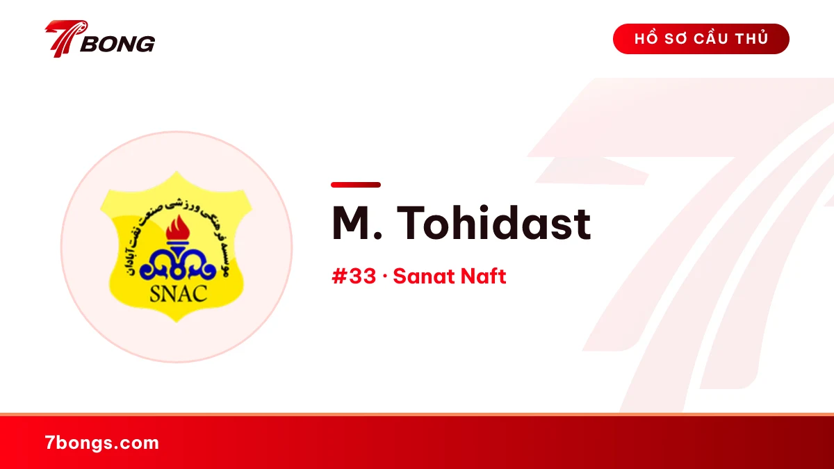 M. Tohidast — Sanat Naft