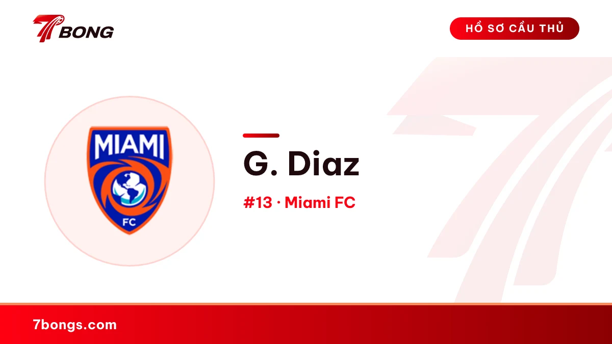 G. Diaz — Miami FC