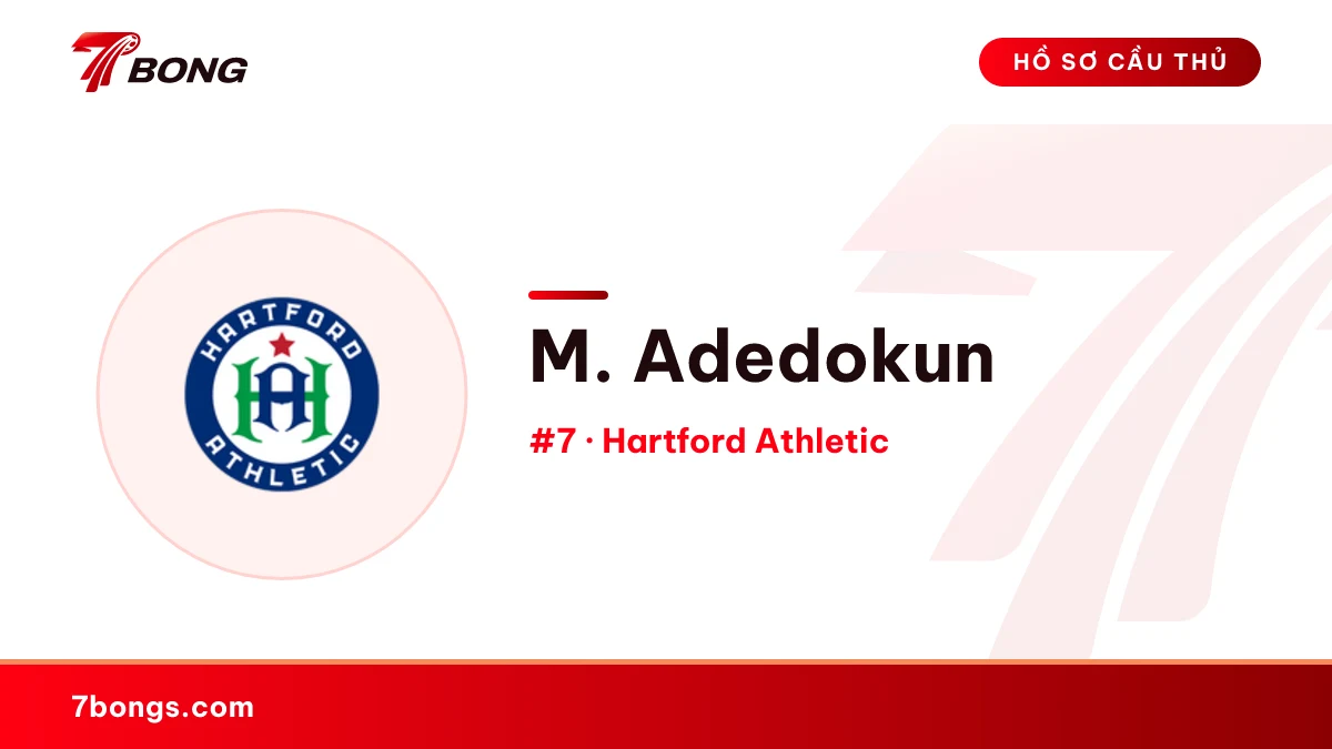 M. Adedokun — Hartford Athletic