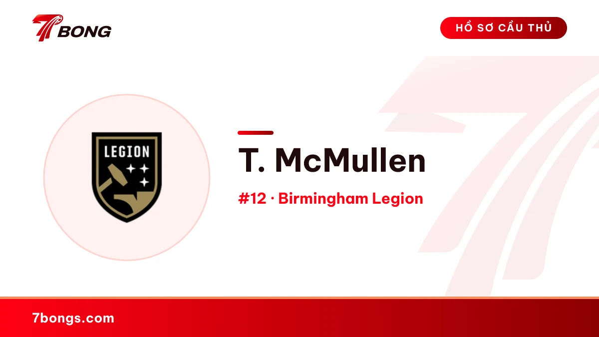 T. McMullen — Birmingham Legion