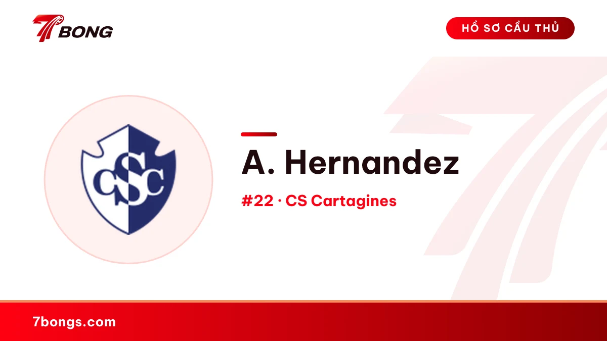 A. Hernandez — CS Cartagines