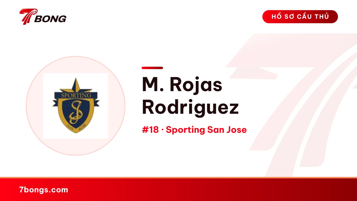 M. Rojas Rodriguez — Sporting San Jose