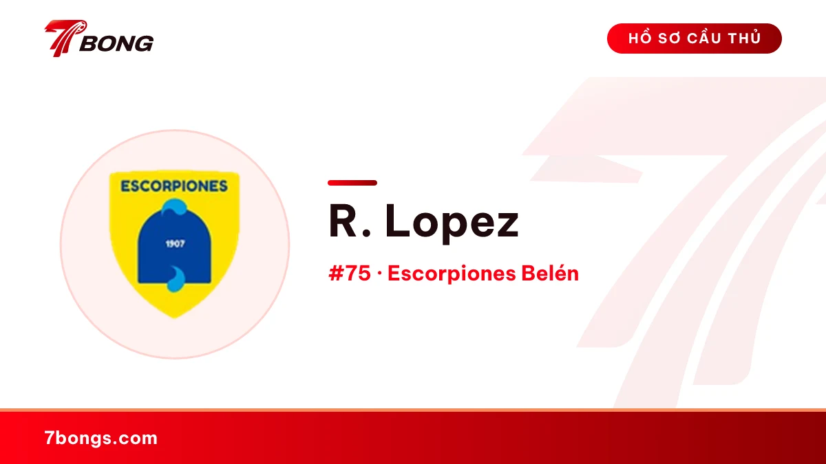 R. Lopez — Escorpiones Belén