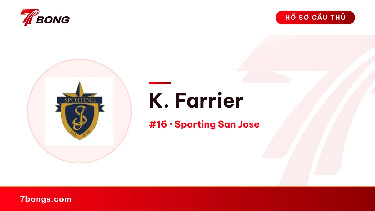 K. Farrier — Sporting San Jose