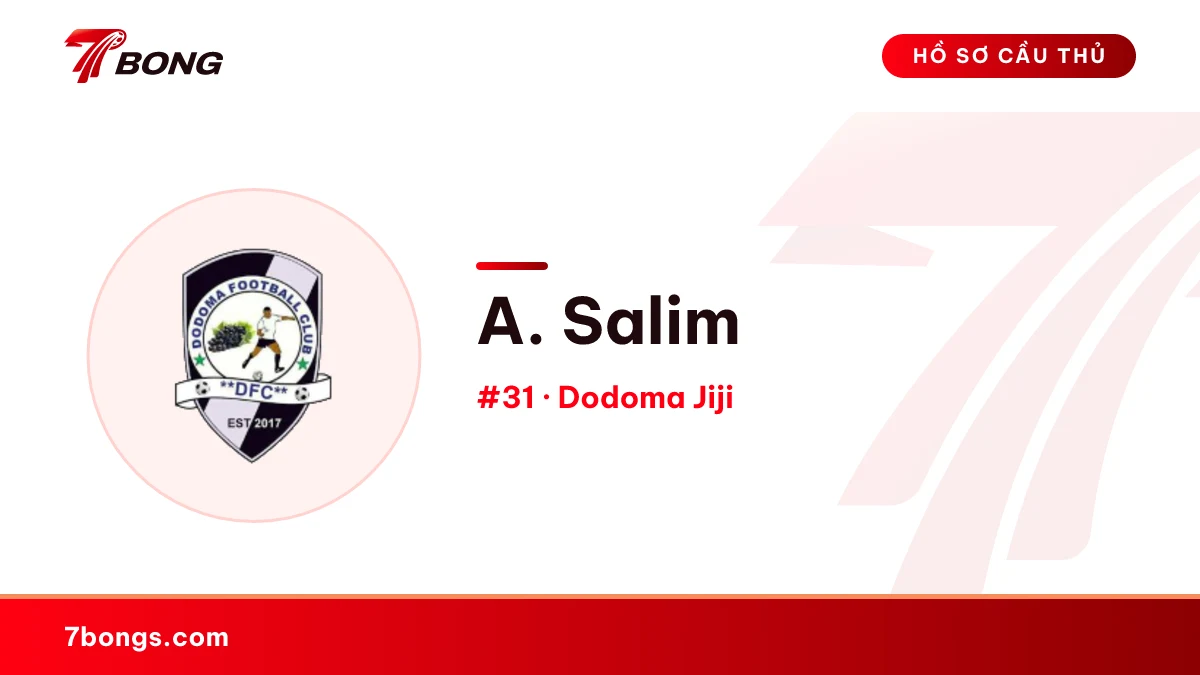 A. Salim — Dodoma Jiji