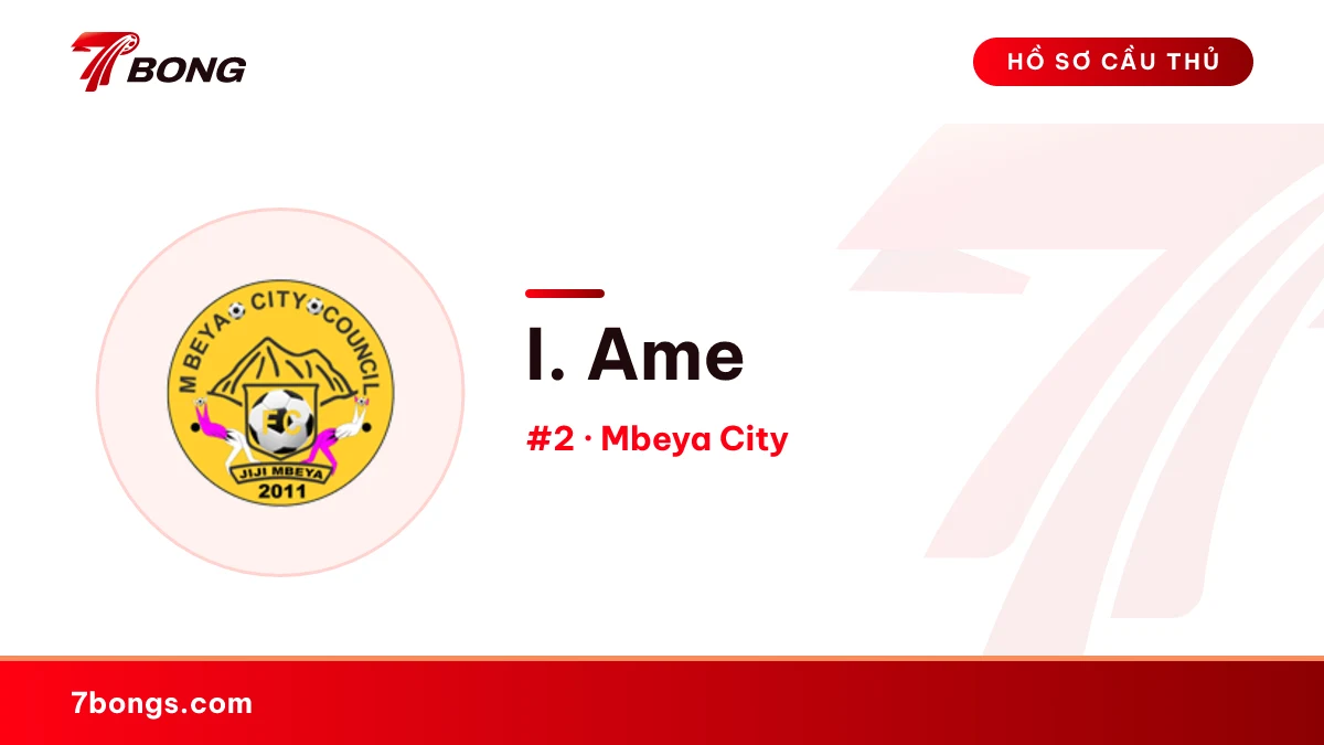 I. Ame — Mbeya City