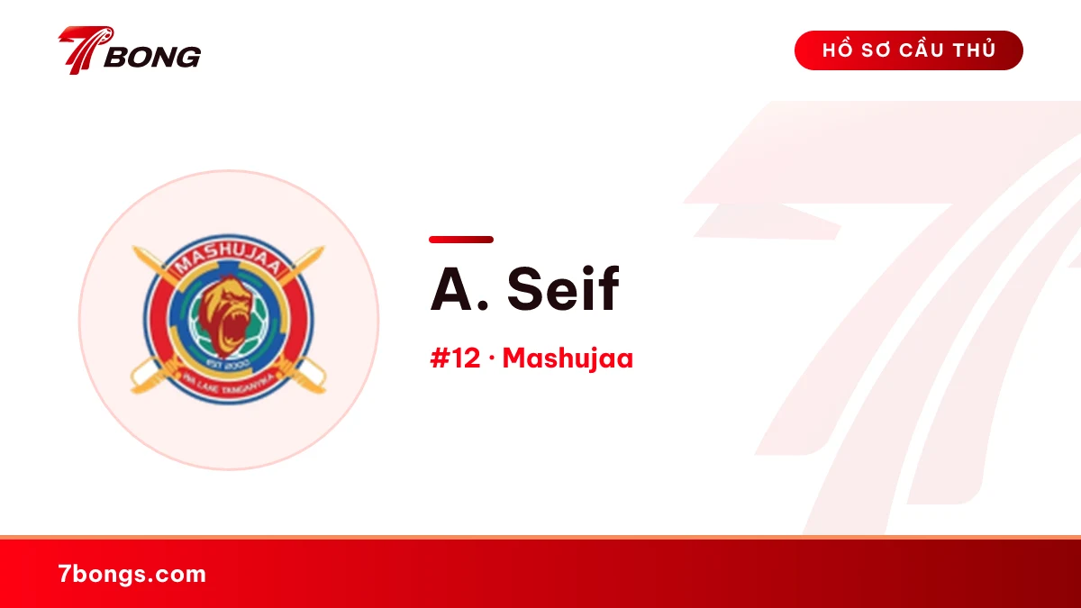 A. Seif — Mashujaa