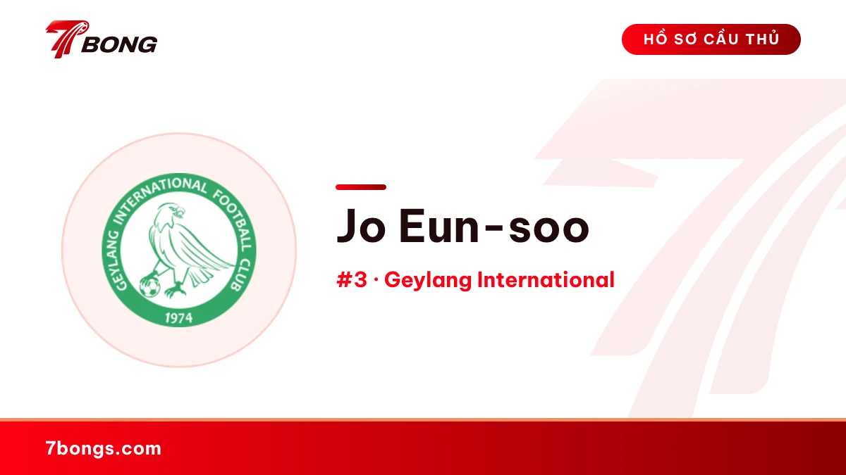 Jo Eun-soo — Geylang International