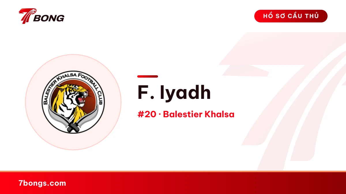 F. Iyadh — Balestier Khalsa