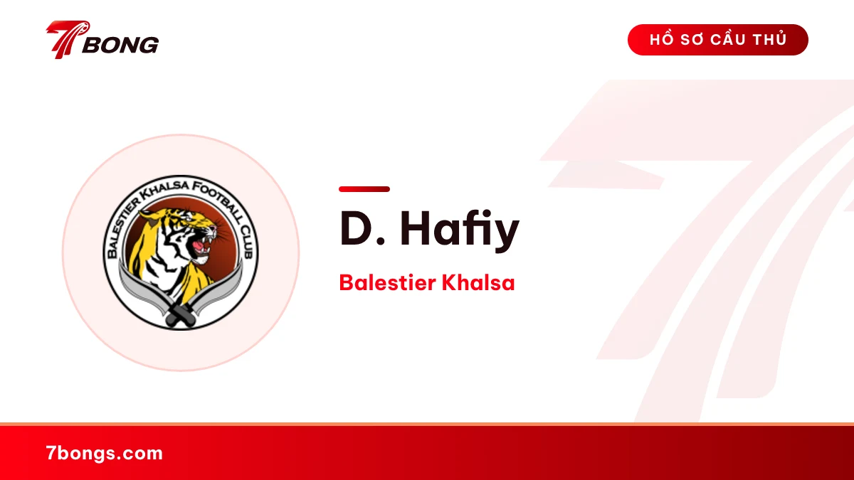 D. Hafiy — Balestier Khalsa