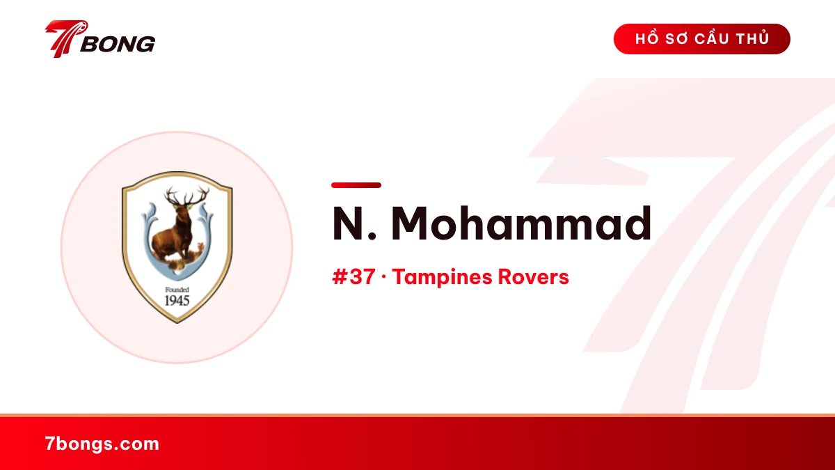 N. Mohammad — Tampines Rovers