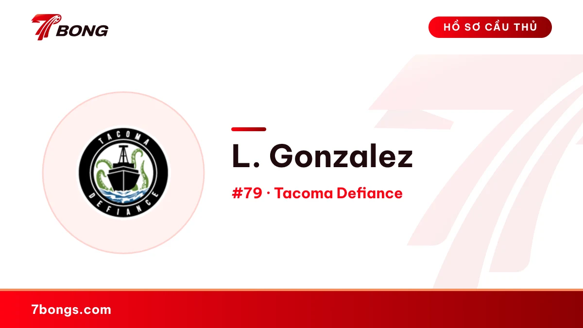 L. Gonzalez — Tacoma Defiance