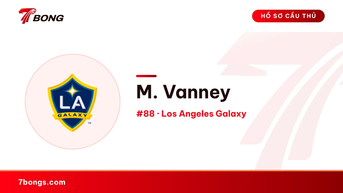 M. Vanney — Los Angeles Galaxy