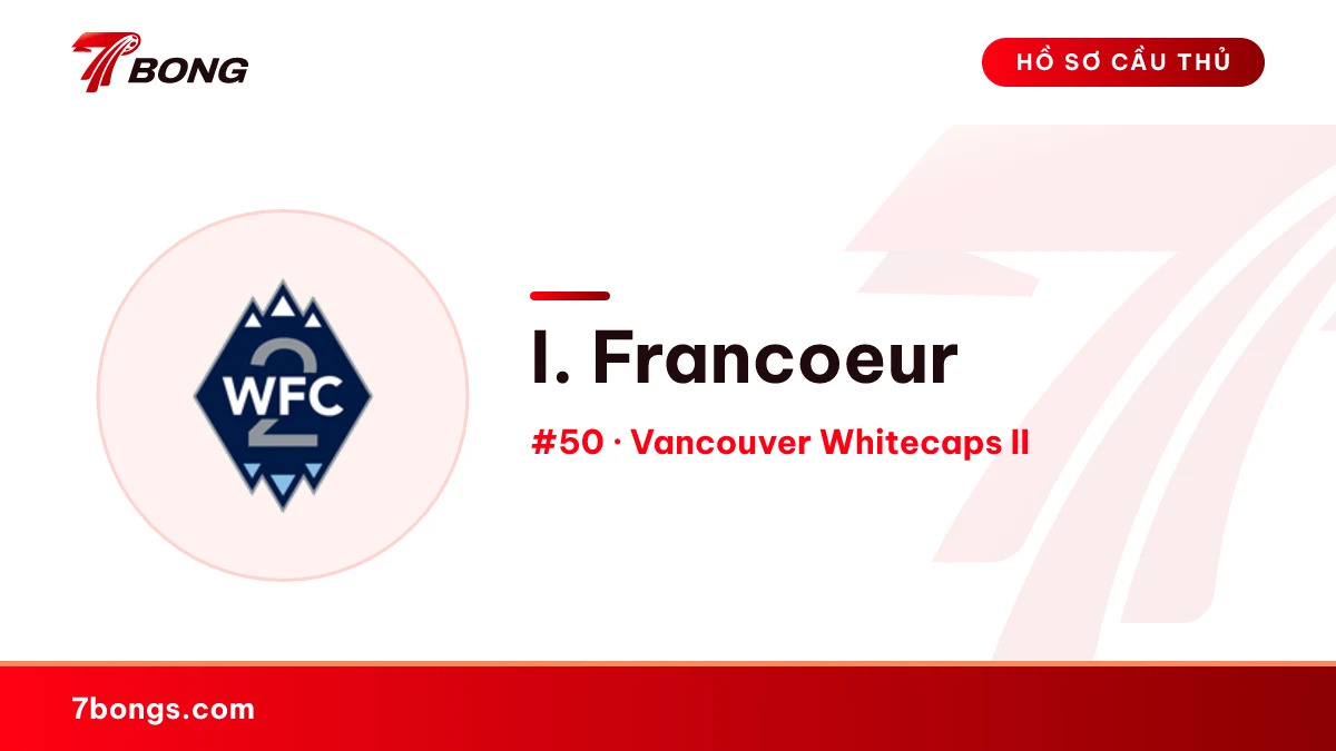 I. Francoeur — Vancouver Whitecaps II