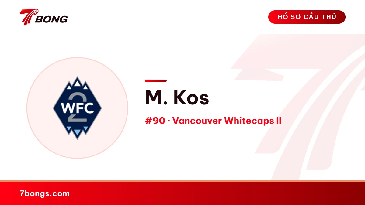 M. Kos — Vancouver Whitecaps II