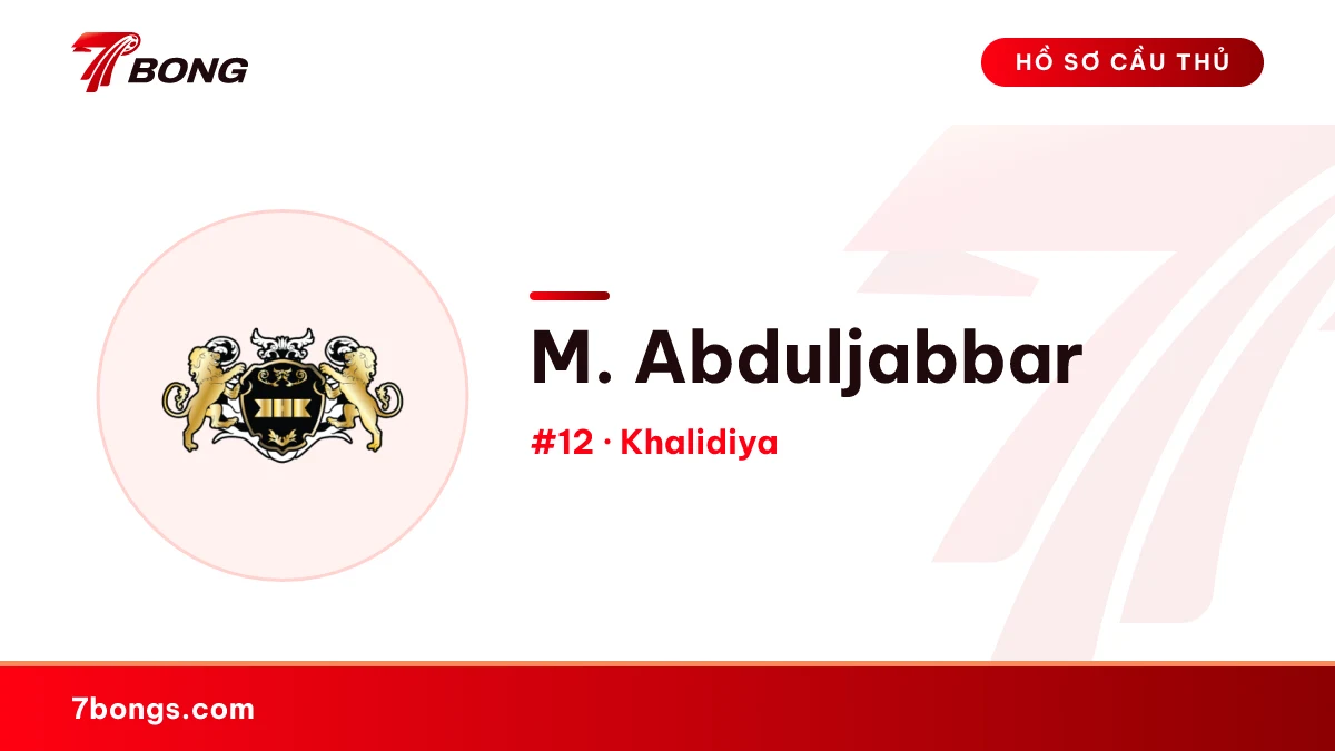M. Abduljabbar — Khalidiya