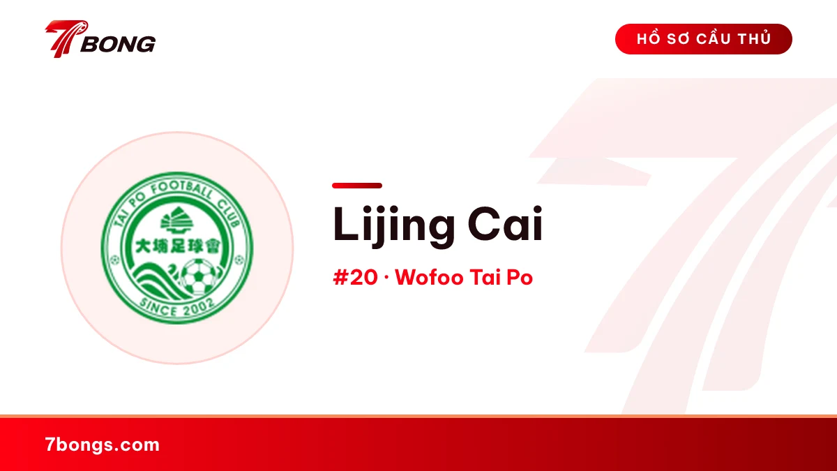 Lijing Cai — Wofoo Tai Po