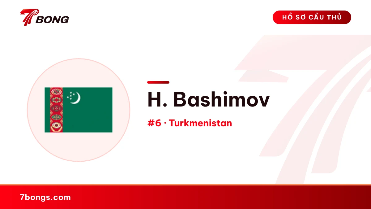 H. Bashimov — Turkmenistan