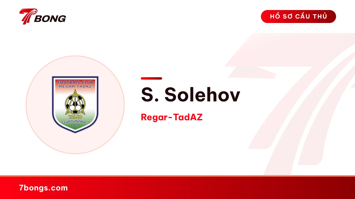 S. Solehov — Regar-TadAZ