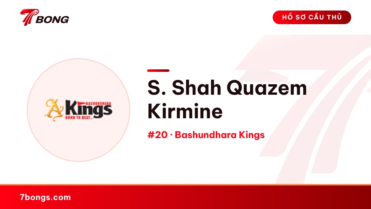 S. Shah Quazem Kirmine — Bashundhara Kings