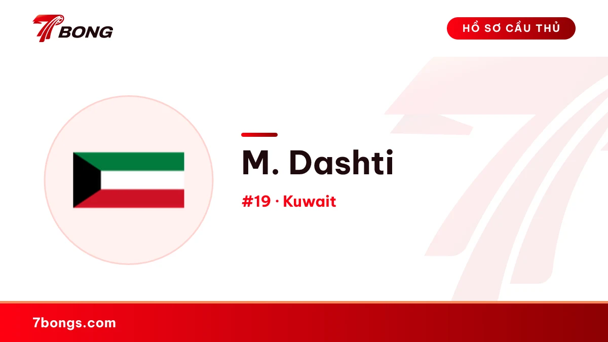M. Dashti — Kuwait