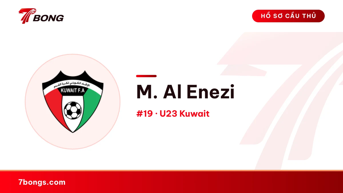 M. Al Enezi — U23 Kuwait