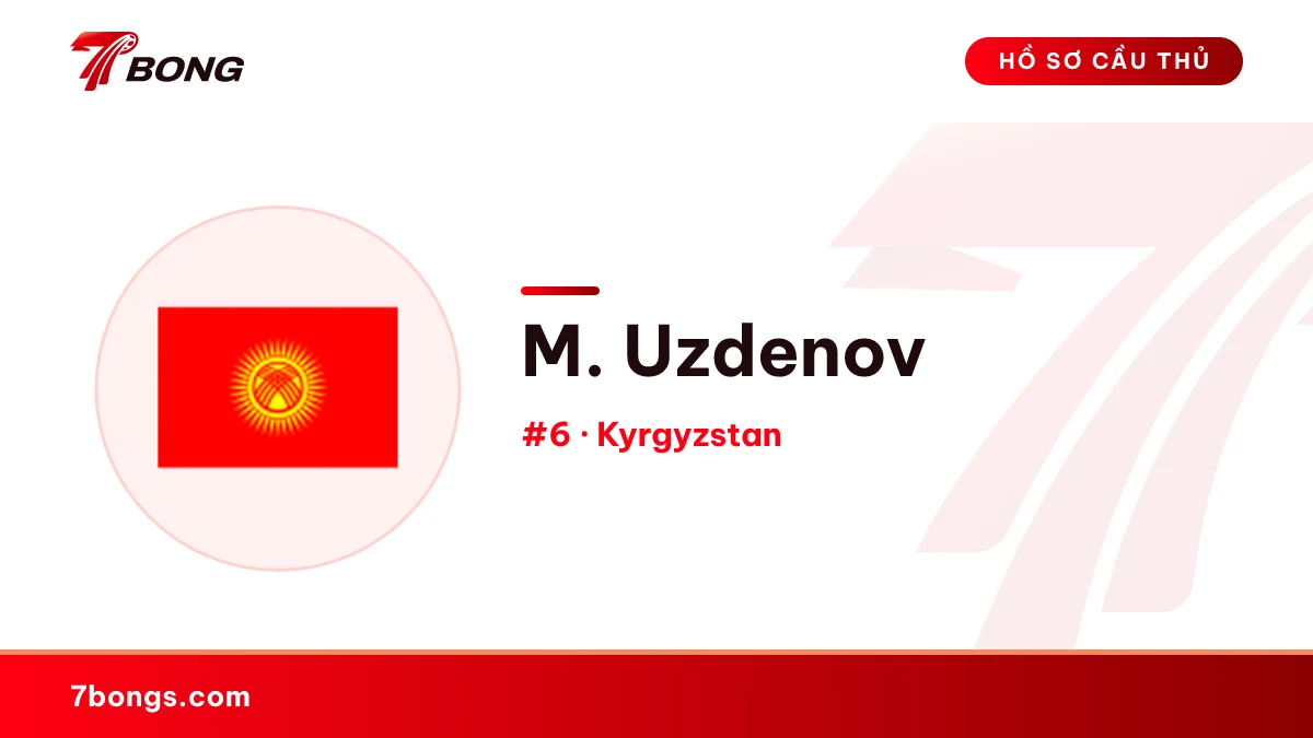 M. Uzdenov — Kyrgyzstan