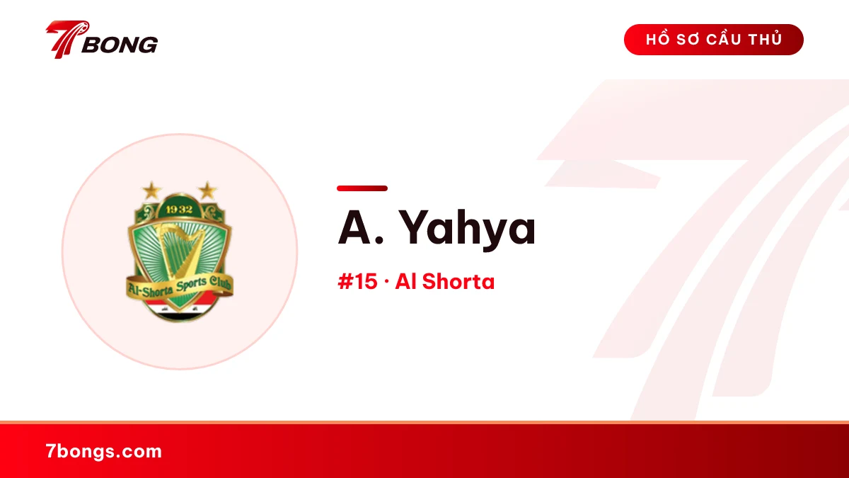 A. Yahya — Al Shorta