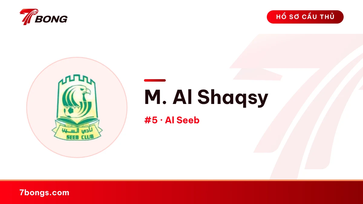 M. Al Shaqsy — Al Seeb
