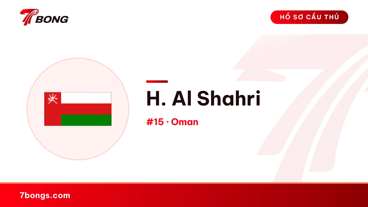 H. Al Shahri — Oman