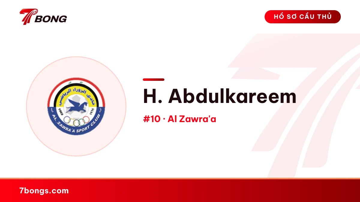 H. Abdulkareem — Al Zawra'a