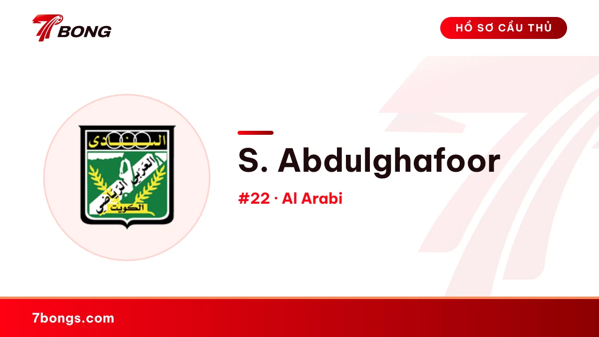 S. Abdulghafoor — Al Arabi