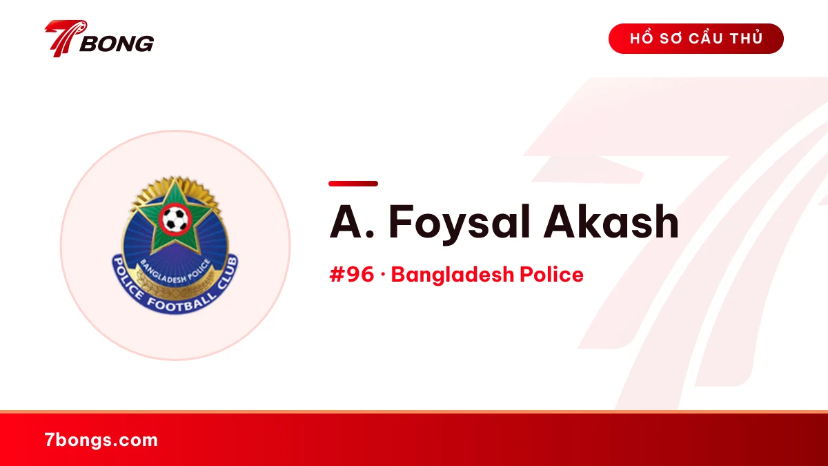 A. Foysal Akash — Bangladesh Police