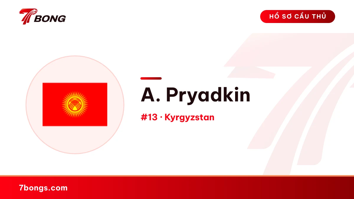 A. Pryadkin — Kyrgyzstan