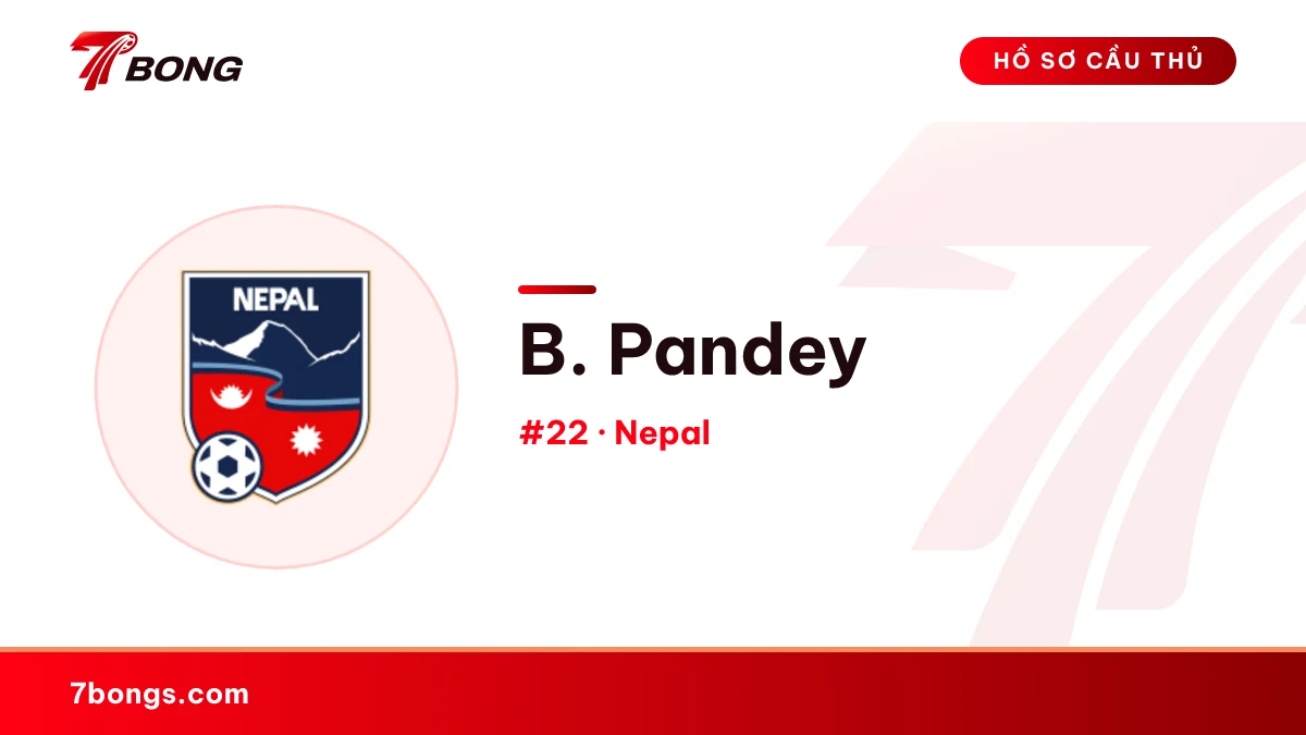 B. Pandey — Nepal