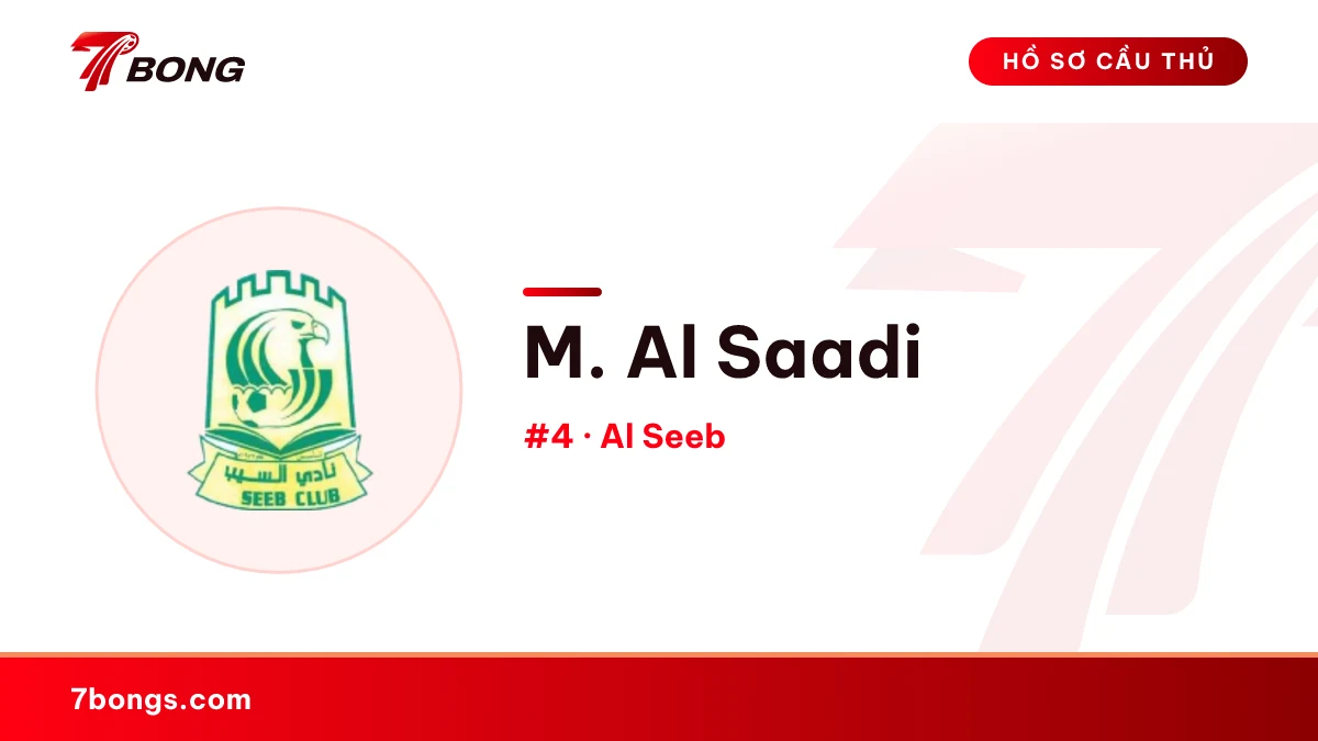 M. Al Saadi — Al Seeb