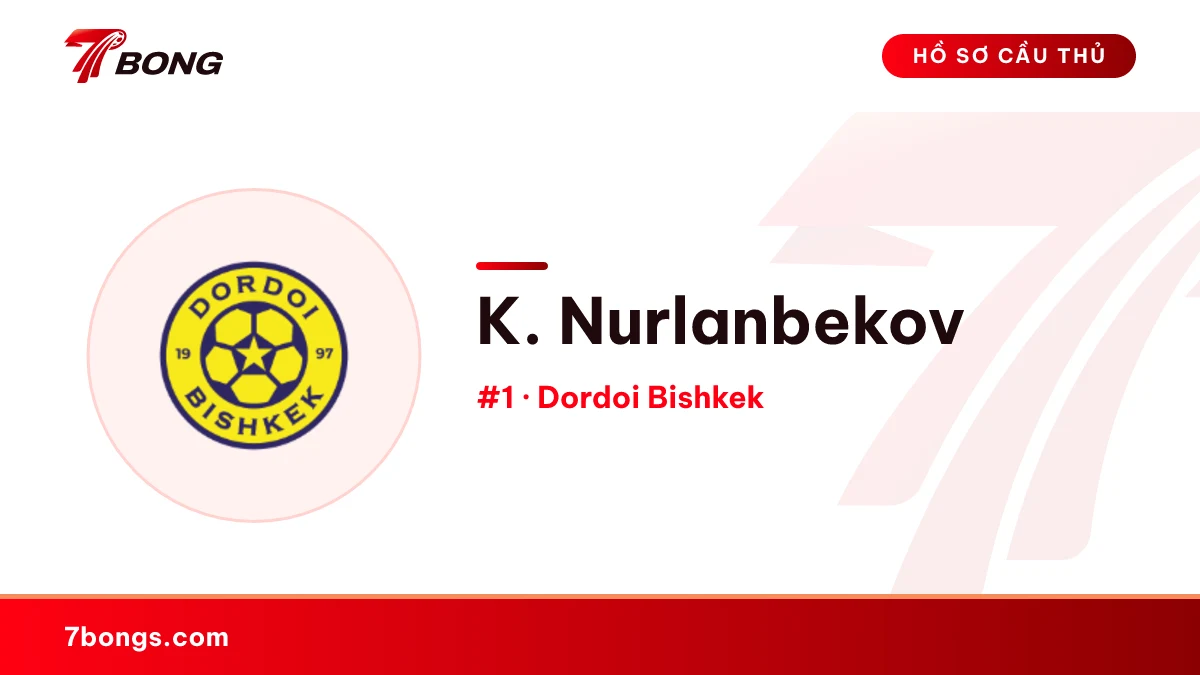 K. Nurlanbekov — Dordoi Bishkek