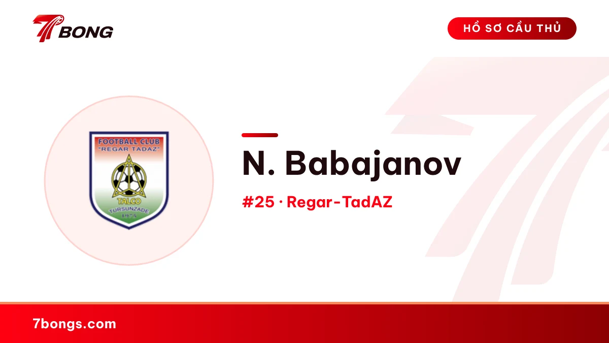 N. Babajanov — Regar-TadAZ