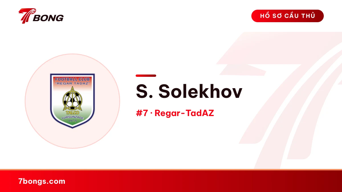 S. Solekhov — Regar-TadAZ