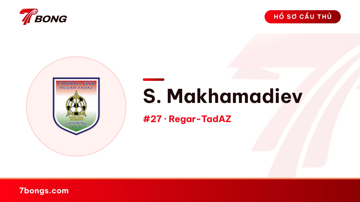 S. Makhamadiev — Regar-TadAZ