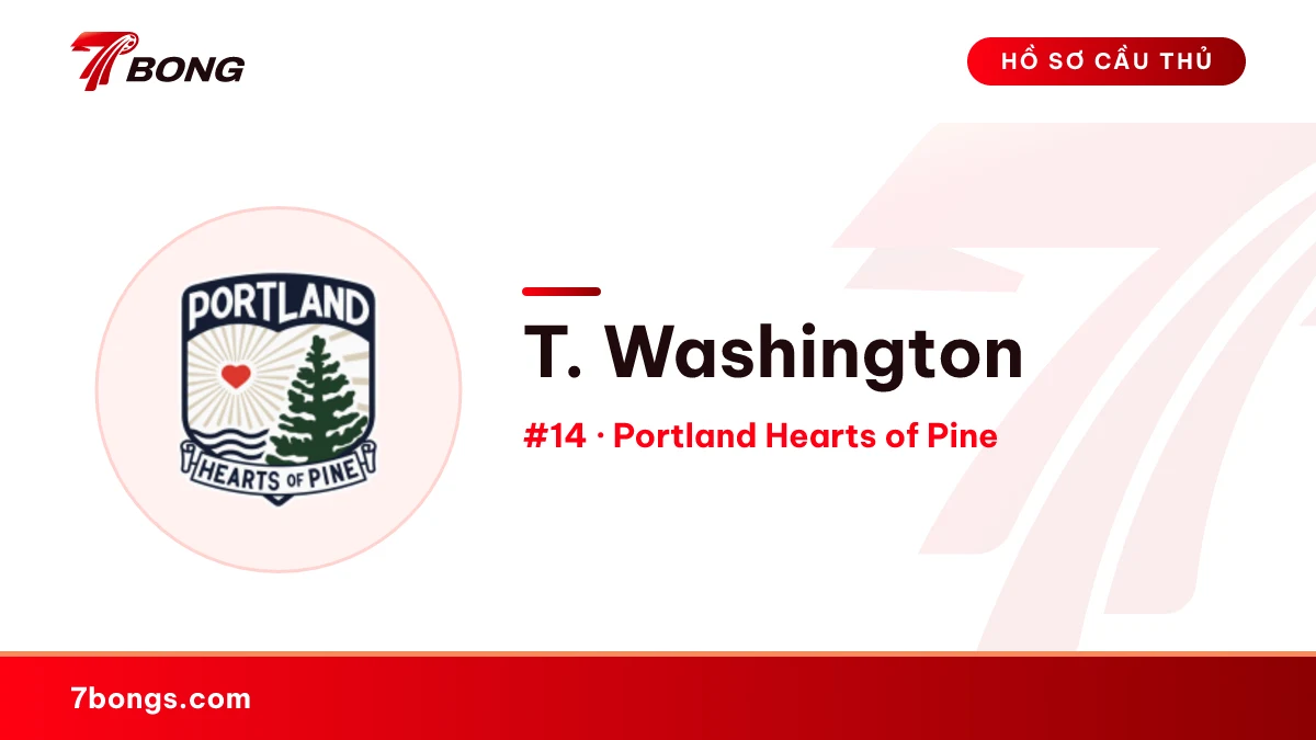 T. Washington — Portland Hearts of Pine