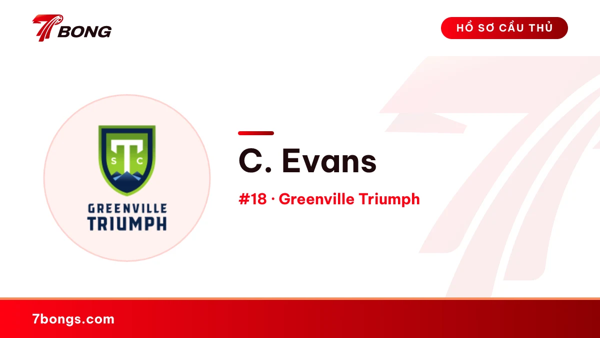 C. Evans — Greenville Triumph
