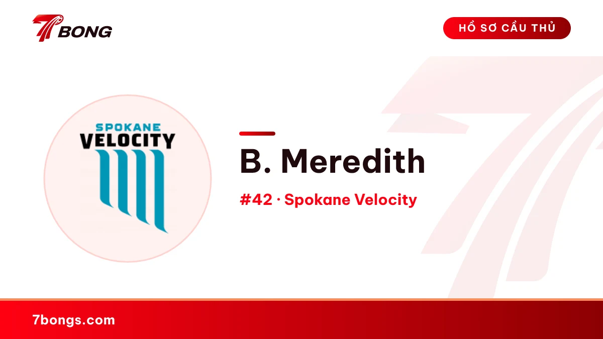 B. Meredith — Spokane Velocity