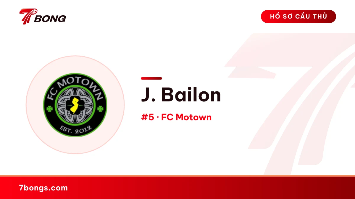 J. Bailon — FC Motown
