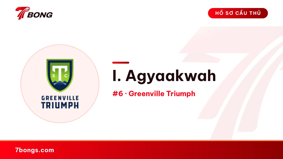 I. Agyaakwah — Greenville Triumph