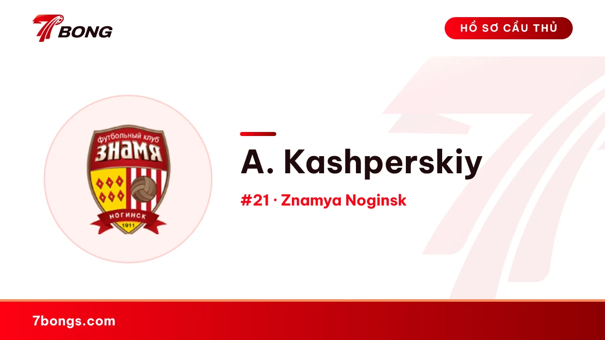 A. Kashperskiy — Znamya Noginsk
