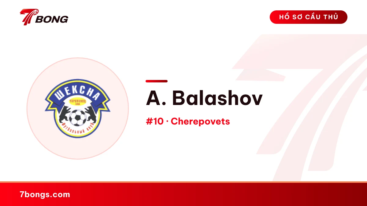 A. Balashov — Cherepovets