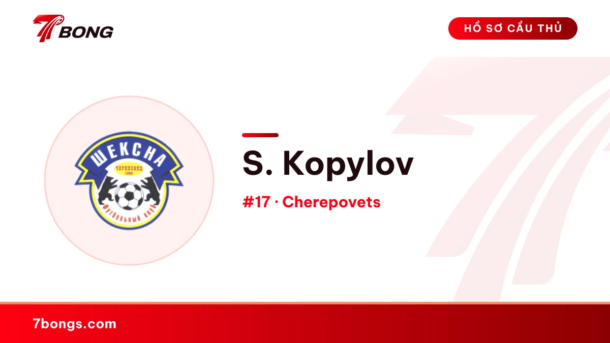 S. Kopylov — Cherepovets