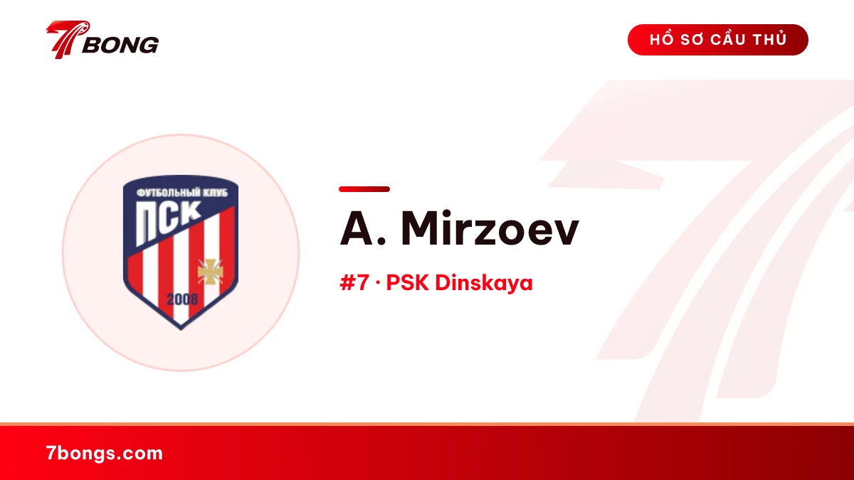 A. Mirzoev — PSK Dinskaya